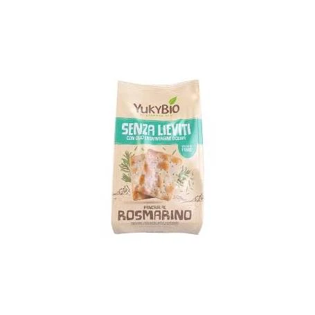 Crackers cu rozmarin, eco-bio, 200 g, Yukybio
