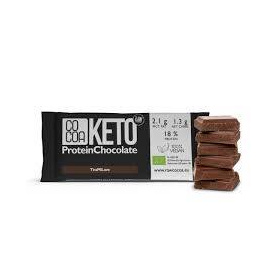 Ciocolata proteica cu aroma de tiramisu, Keto, 40 g, Cocoa