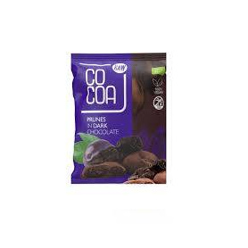 Prune in ciocolata neagra, eco-bio, 70 g, Cocoa
