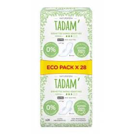 Absorbante hipoalergenice Ultra Normal +, eco-bio, 28 bucati, Tadam