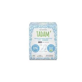 Absorbante hipoalergenice, Ultra Super +, eco-bio, 12 bucati, Tadam