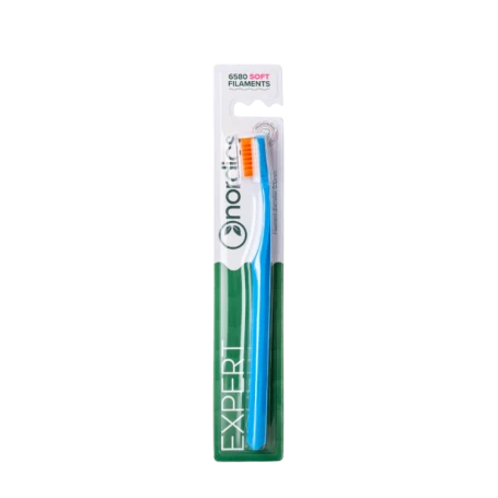 Periuta de dinti EXPERT CURVE 6580 filamente - moale - albastru, Nordics