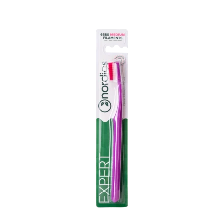 Periuta de dinti EXPERT CURVE 6580 filamente - medie - mov, Nordics