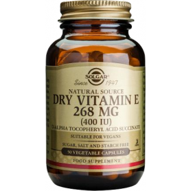 Vitamina E naturala 268mg 400ui 50 gelule - SOLGAR
