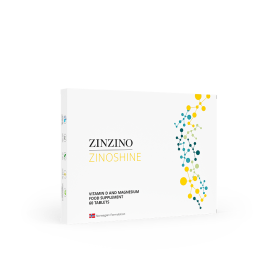 ZinoShine+ vitamina D si Magenziu, 60 tablete, Zinzino