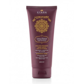 Masca de par revitalizare culoare par saten, 200 ml – Hyalurvedic Gyada