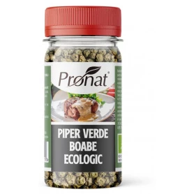 Piper verde boabe, eco-bio, 25 g, Pronat