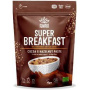 Mic dejun cu ovaz, cacao si crema de alune padure, fara zahar, eco-bio, 360 g, Iswari