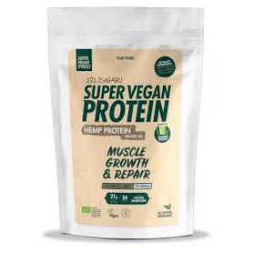 Pulbere proteica din canepa, 60 %, dupa efort, eco-bio, 1200 g, Iswari