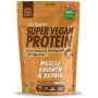 Pulbere proteica cu ashwagandha si caramel, Super Vegan Protein, eco-bio, 400 g, Iswari