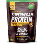 Pulbere proteica cu mocha si scortisoara Ceylon cu DigenZyme, dupa efort, Super Vegan Protein, eco-bio, 400 g, Iswari