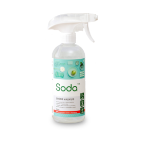 Solutie de curatat ecologica cu bicarbonat de sodiu, 500 ml, Mr. Soda