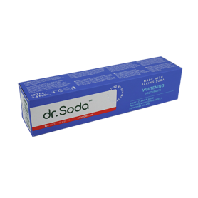 Pasta de dinti pentru albire cu bicarbonat de sodiu, fara fluor, 100 ml, Dr.Soda