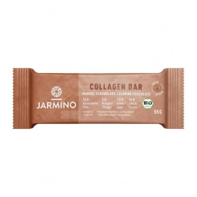 Baton proteic cu colagen si migdale, 55 g, Jarmino