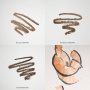 Creion de sprancene, 1 DARK BROWN, 1 g, Madara