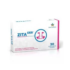 Zita Bleu, sustine sanatatea sistemului respirator, 30 comprimate filmate, Bleu Pharma