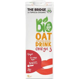Bautura din Ovaz Fara Gluten cu Omega 3, 1 litru, The Bridge