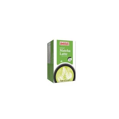 Bautura instant Matcha Latte, 10 plicuri x 25 g, Gold Kili