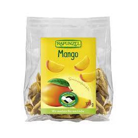Mango uscat, eco-bio, 100 g, Rapunzel