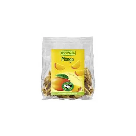 Mango uscat, eco-bio, 100 g, Rapunzel
