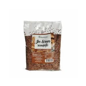 Seminte de in brun, 500 g, Econatur