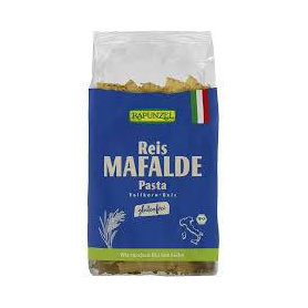 Paste mafalde din orez integral, fara gluten, eco-bio, 250 g, Rapunzel