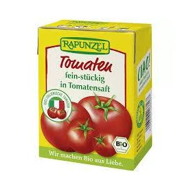 Sos de tomate cu bucati fine de rosii, 390 g, Rapunzel