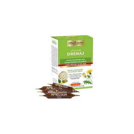 Apielixir Drenaj, 30 de fiole, Apicola Pastoral Georgescu