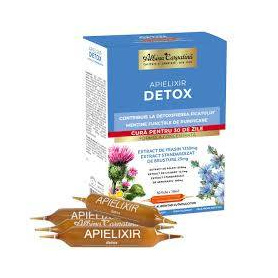 Apielixir Detox, 30 de fiole, Apicola Pastoral Georgescu