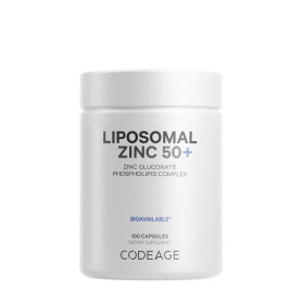 Zinc Lipozomal 50+, 100 capsule, Codeage - GNC