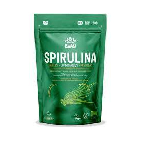 Spirulina tablete, eco-bio, 200 bucati, 100 g, Iswari