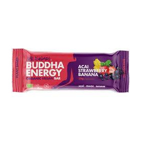 Baton energizant cu acai, capsuni si banane, eco-bio, 35 g, Iswari