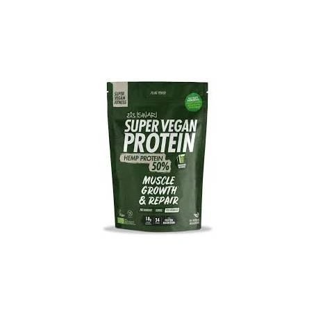 Proteina din canepa, dupa efort, 1200 g, Iswari