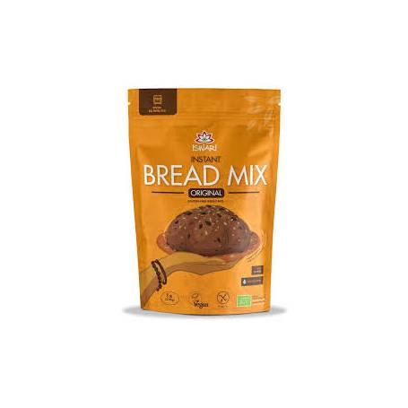 Mix instant pentru paine, fara gluten eco-bio, 300 g, Iswari