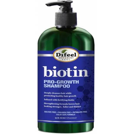 Sampon regenerant cu biotina Pro-Growth, 354.9 ml, Difeel