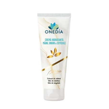 Crema hidratanta pentru maini si cuticule, 100 ml, Onedia