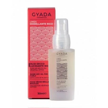 Ulei de par leave-in pentru par cret, ondulat, 30 ml – Gyada Cosmetics