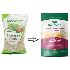 Seminte de susan decorticat, 200g - Sano Vita