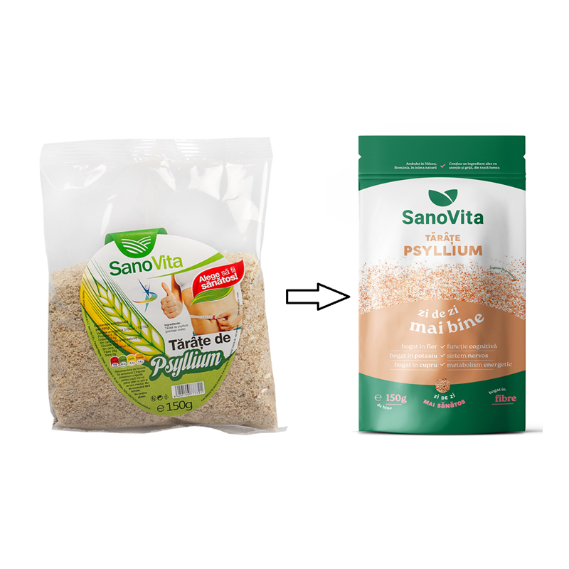 Tarate de psyllium 150g - Sano Vita