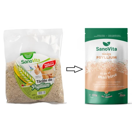 Tarate de psyllium 150g - Sano Vita