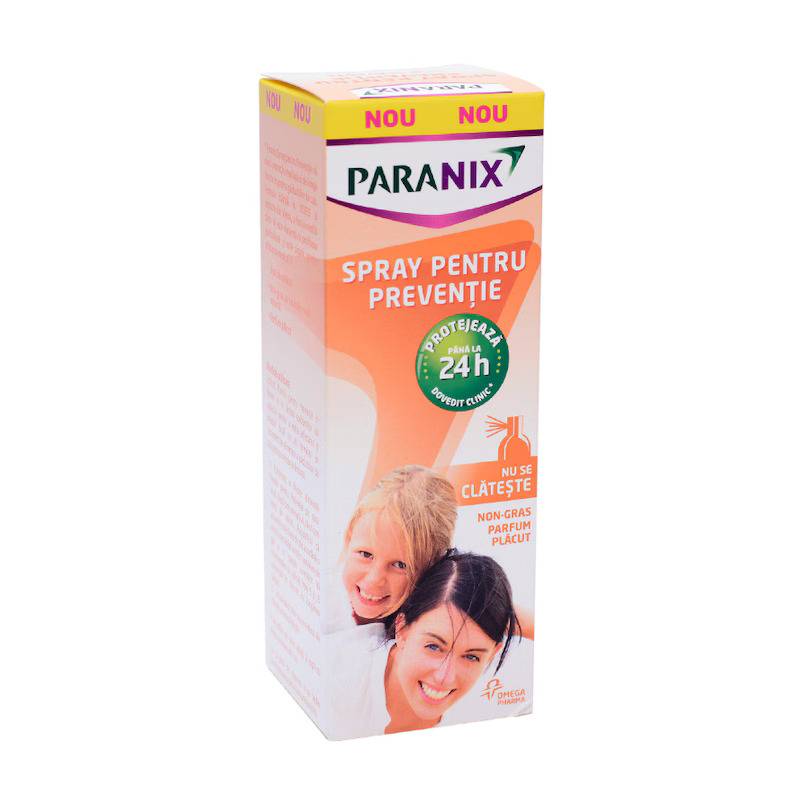 Paranix Spray pentru preventie paduchi, 100 ml, HIPOCRATE