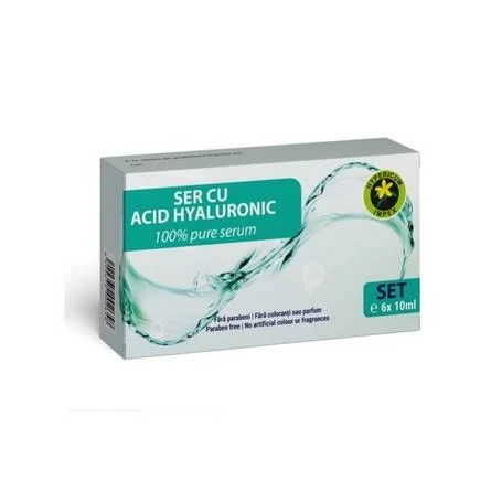 Set Acid Hyaluronic HA, 6 fiole x 10 ml, HYPERICUM