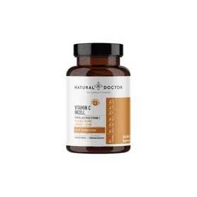 VITAMIN C INCELL, pentru sistem imunitar puternic, 120 capsule, Natural Doctor