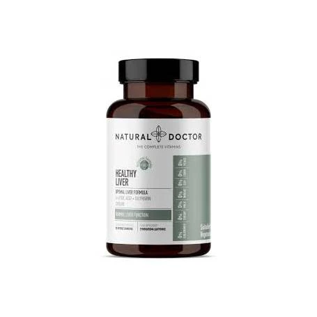 HEALTHY LIVER, sustine functia hepatica normala, 90 capsule, Natural Doctor