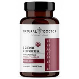 L-GLUTAMINE  CHIOS MASTIHA, sustine sanatatea stomacului, 90 capsule, Natural Doctor