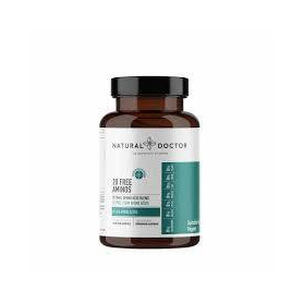 FREE AMINOS 20, Aminoacizi vegani, 120 capsule, Natural Doctor