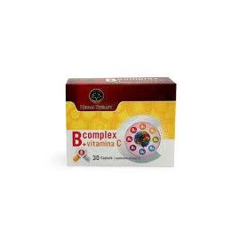 Vitamina B Complex + Vitamina C, 30 capsule, Herbal Therapy Laboratories