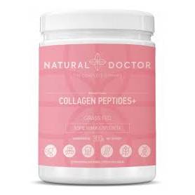 COLLAGEN PEPTIDES +, contribuie la sustinerea sanatatii pielii, a parului si a unghiilor, 300 g, Natural Doctor