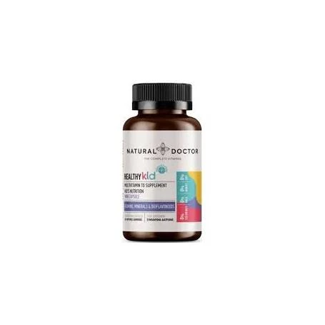 HEALTHY KID MULTIVITAMIN , multivitamine pentru copii, 120 capsule, Natural Doctor