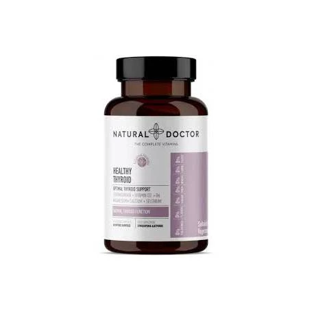 HEALTHY THYROID, sustine functionarea normala a tiroidei, 60 capsule, Natural Doctor